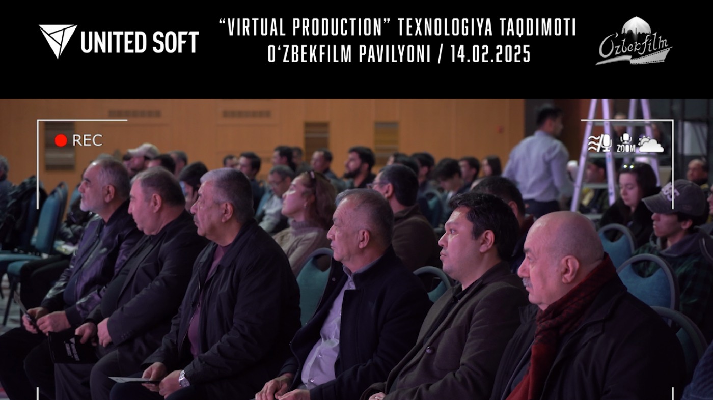 Virtual production presentation, O'zbekfilm pavilion, 14.02.2025