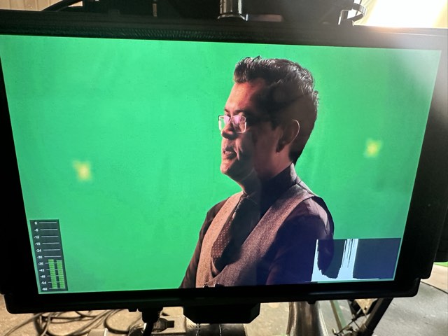 On set