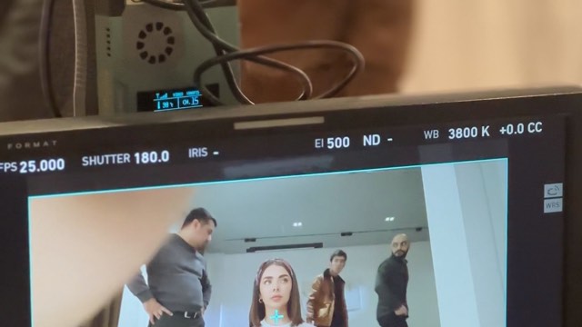 On set